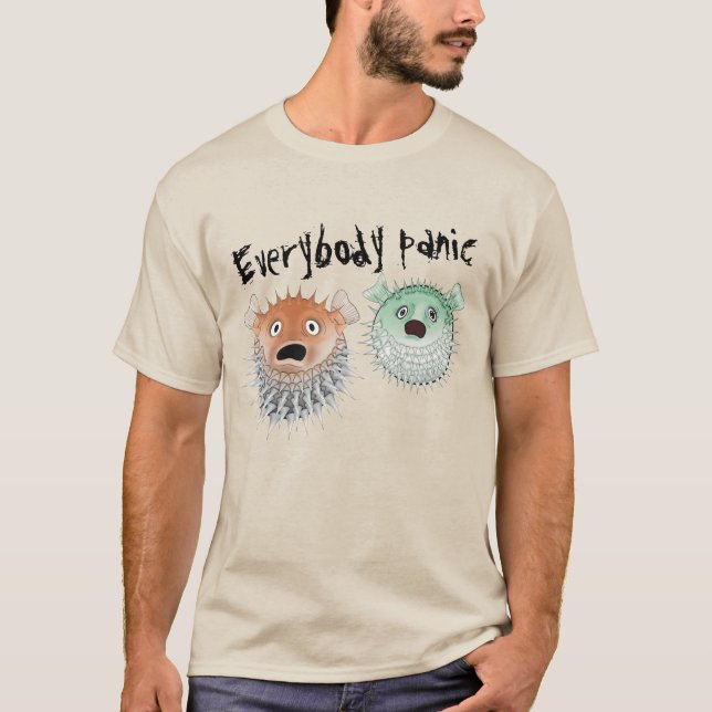 Tout le monde panique T-shirt (Devant)