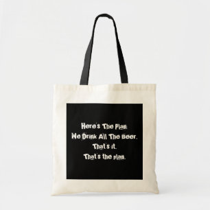 Tout le sac fourre-tout drôle à budget de bière