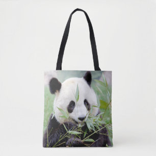 Tout le sac fourre-tout. Panda géant de la photo, 