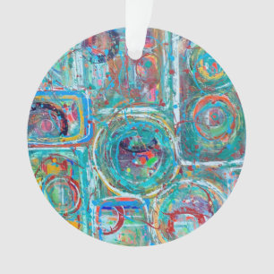 Tout l'ornement acrylique lavé