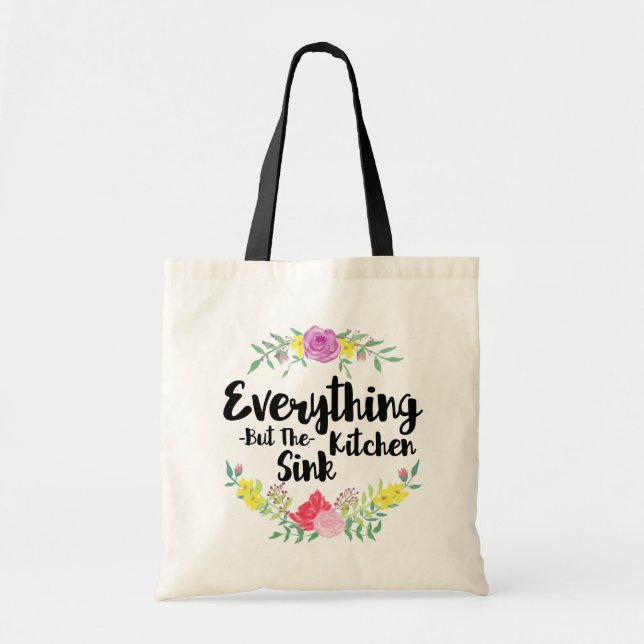 Tout mais le sac fourre-tout à évier de cuisine (Devant)