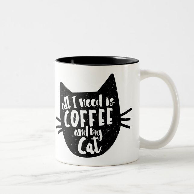 "Tout que j'ai besoin est tasse de café et de mon (Droit)