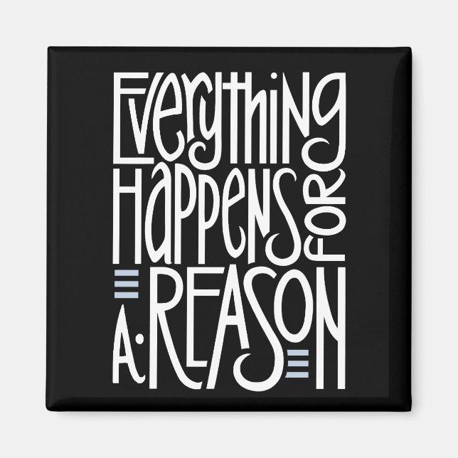 Tout se passe Magnet noir (Devant)