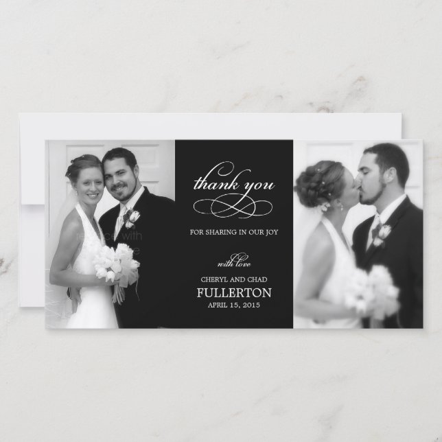 Tout simplement de beaux Cartes photos Mariages Me (Devant)