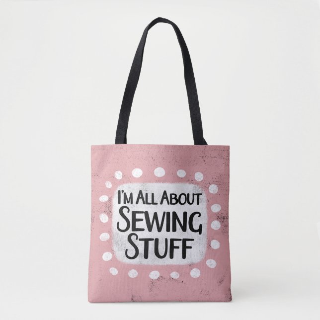Tout sur le Sac fourre-tout de couture (Devant)