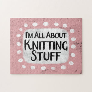 Tout sur le Tricot Stuff Jigsaw Puzzle