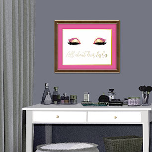 Tout sur les impressions de fond Dem Lashes