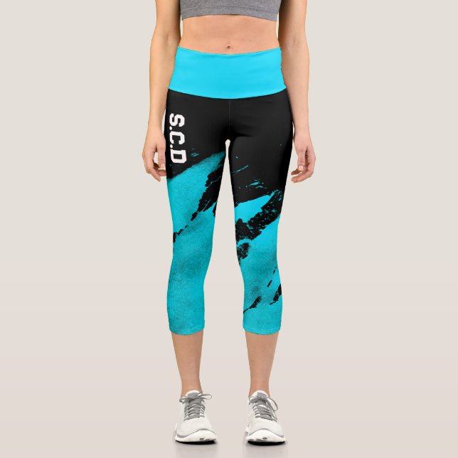 Tout sur l'impression Capri Leggings personnalisés (Recto)