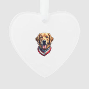 Tout Tee Vintage Retriever Américain Doré 4
