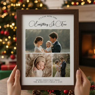 Tout Va Bien Cozy 3 Carte photo de famille