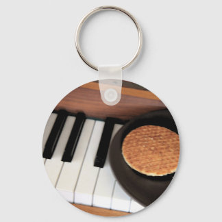 Tout Va Bien - Porte-clé Stroopwafel & Piano