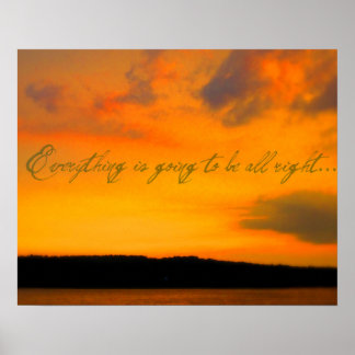 "Tout va bien se passer" Affiche