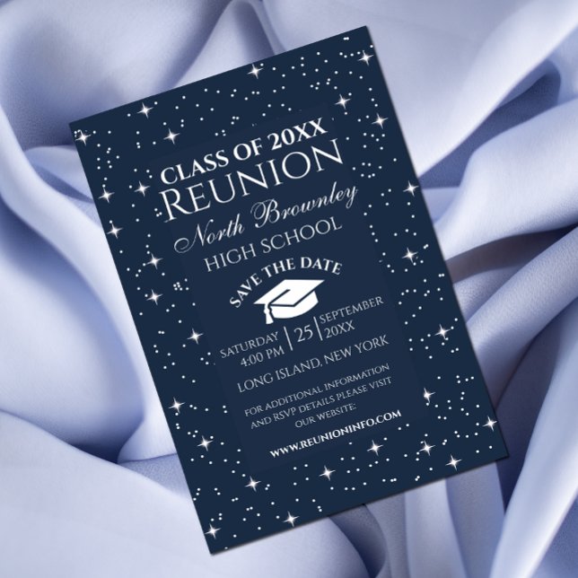 Toute année Classe Reunion Design Invitation (Créateur téléchargé)
