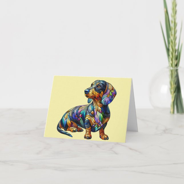 Toute carte Dachshund Occasion (Devant)