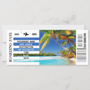 TOUTE destination do-it-yourself carte d'embarquem