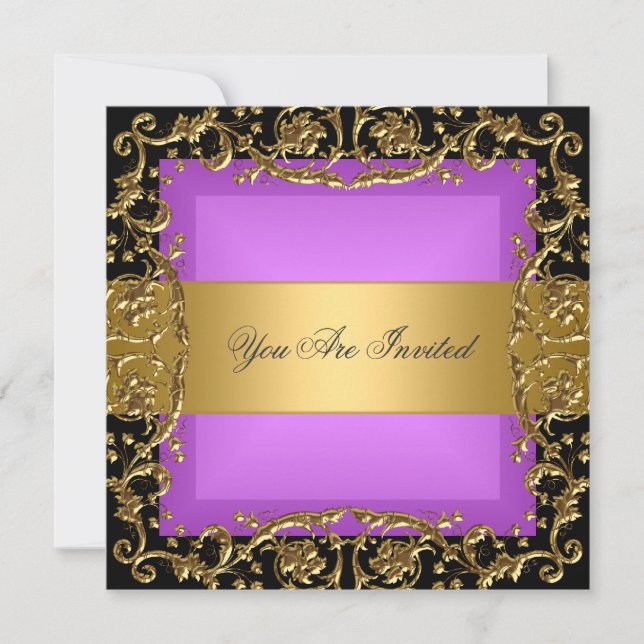 Toute invitation à une fête (Devant)