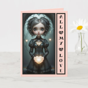 Toute mon amour carte de la Saint-Valentin mignonn
