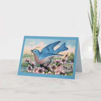 Toute Ocassion Bluebird Merci note