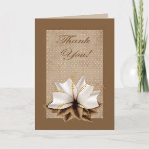 Toute Ocassion Fall Flower Merci note