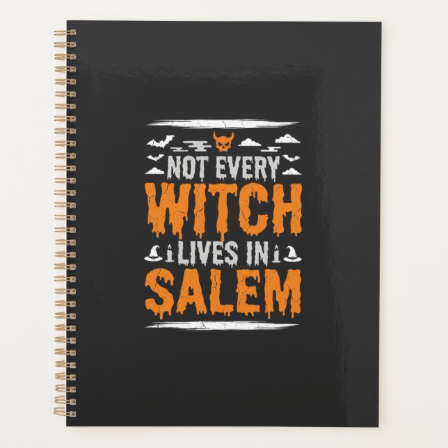 Toute Sorcière Ne Vit À Salem Halloween Sorcière D (Devant)