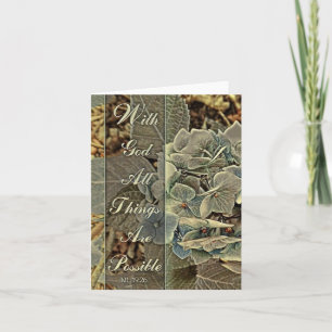 Toutes Les Choses Sont Possibles - Carte Vierge
