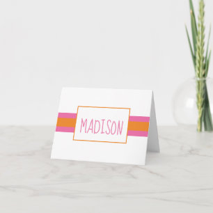 Toutes les couleurs Ruban Grille Cartes de notes p