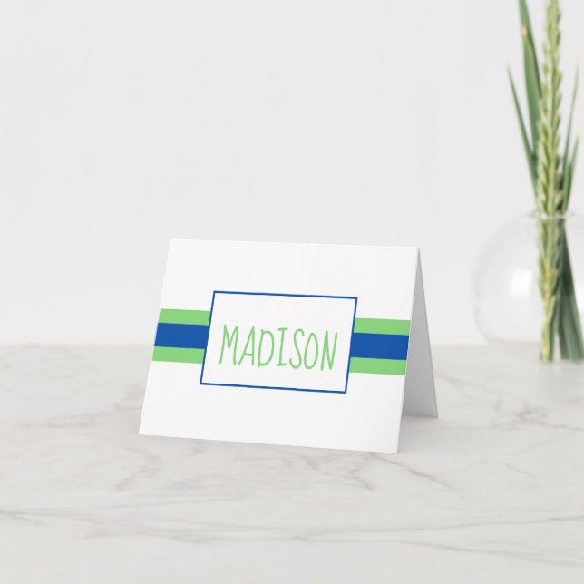 Toutes les couleurs Ruban Grille Cartes de notes p (Devant)