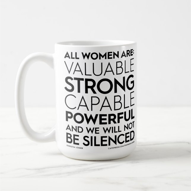 Toutes les femmes sont tasse (Gauche)