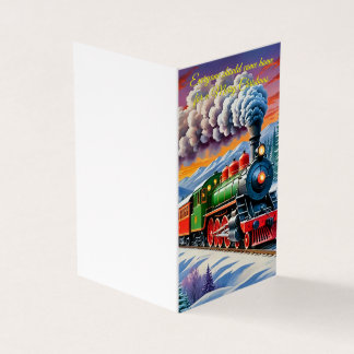 Toutes les maisons carte de Noël