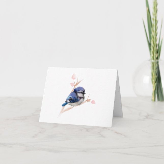 Toutes les occasions Blue Jay Bird Carte de voeux  (Devant)