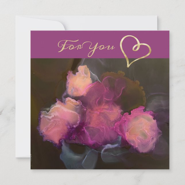Toutes les occasions Carte de remerciements plat (Devant)