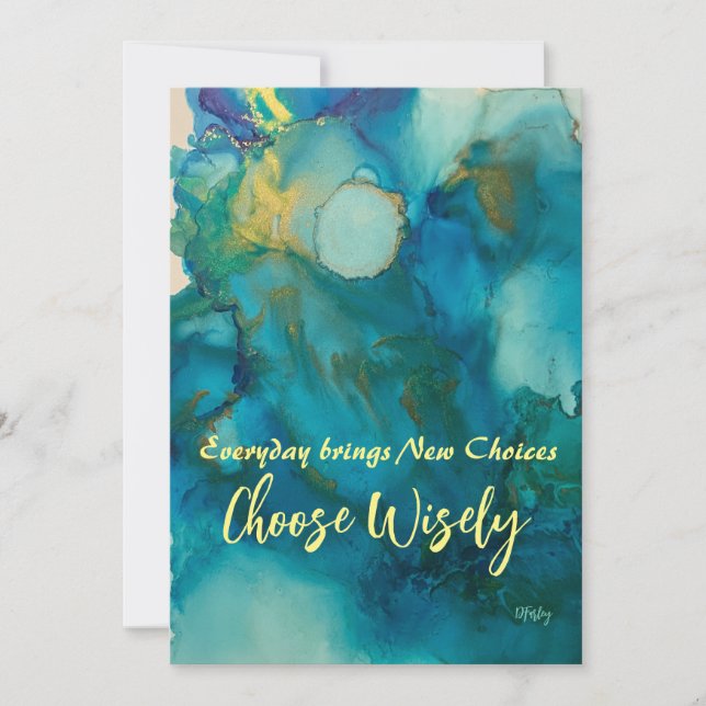 Toutes les occasions Carte de remerciements plat (Devant)