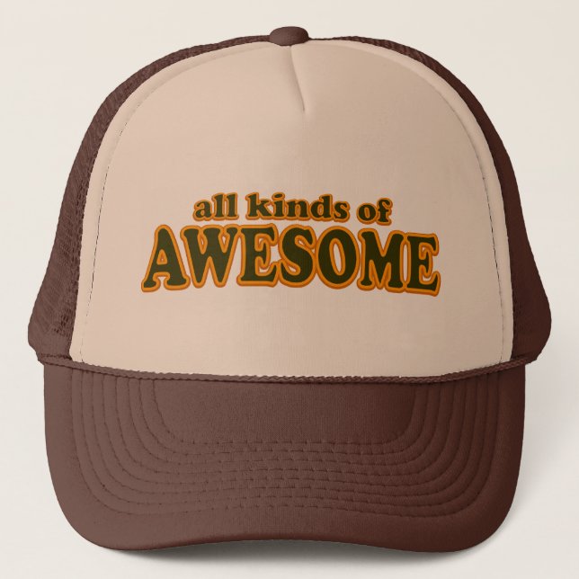 Toutes sortes de casquette impressionnant (Devant)