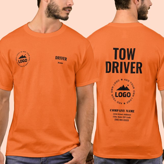 Tow Truck Driver T-Shirt (Créateur téléchargé)