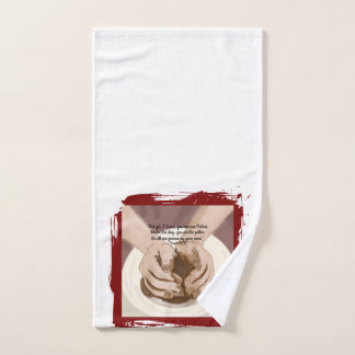 Towel de cuisine inspirant – “Isaïe 64:8” Potier