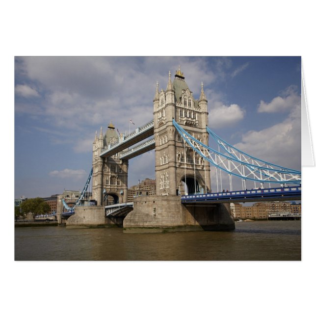 Tower Bridge et la Tamise, Londres, (Devant horizontal)