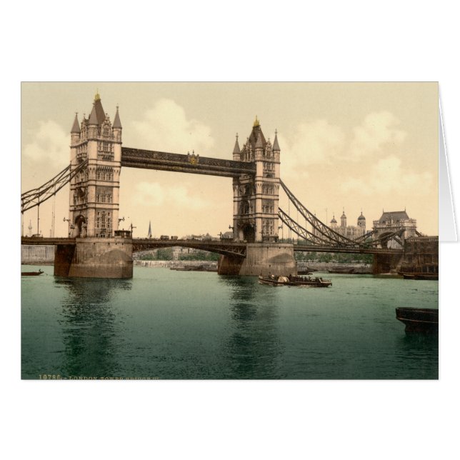 Tower Bridge II, Londres, Angleterre (Devant horizontal)