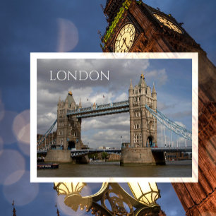 Tower Bridge, Londres, Angleterre Carte postale