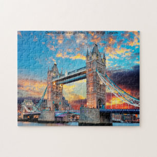 Tower Bridge Londres. Jigsaw Puzzle