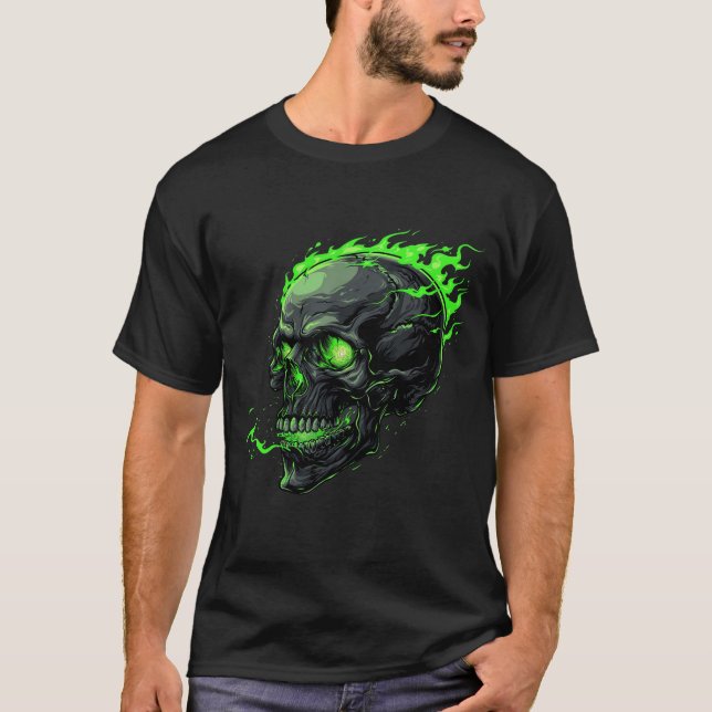"Toxic Silence" T-shirt med logo fram + text bak (Devant)