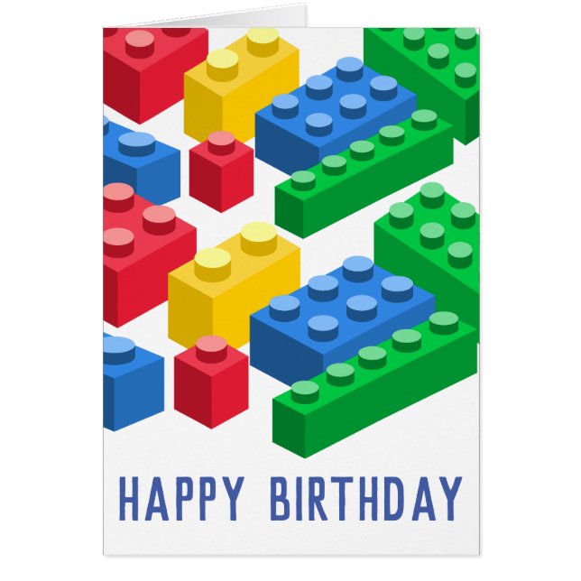 Toy building briques enfants colorés (Devant)