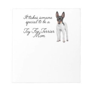 Toy Fox Terrier Bloc-notes maman maman
