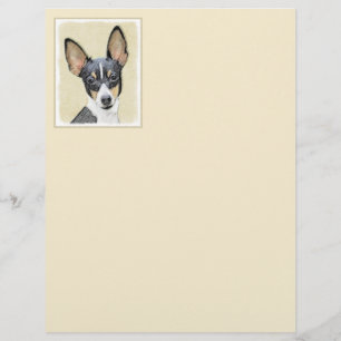 Toy Fox Terrier Peinture - Cute Original Chien Art