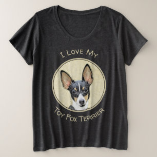 Toy Fox Terrier Peinture - Cute Original Chien Art