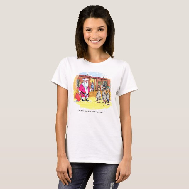 Toy Makers femme blanc T-shirt (Devant entier)