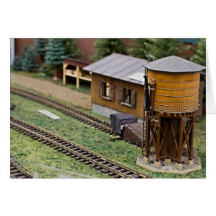 Toy Train Plateforme Water Tower