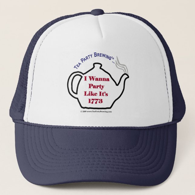 TP0102 I veulent Party comme son casquette 1773 (Devant)