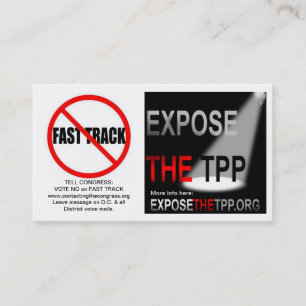 TPP et cartes accélérées des affaires/informati