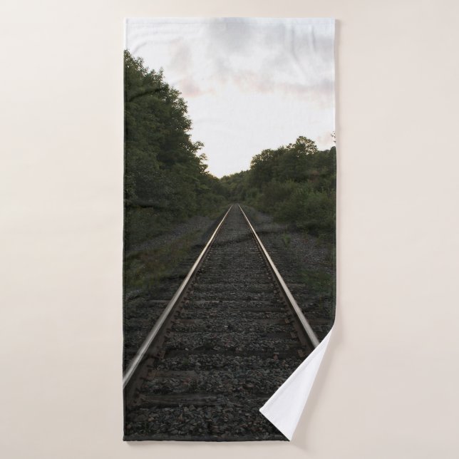 Tracks Through the Trees (Serviette de bain)