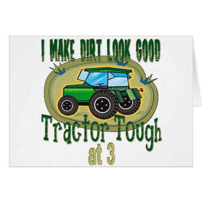 Tracteur 3 durs (Devant horizontal)